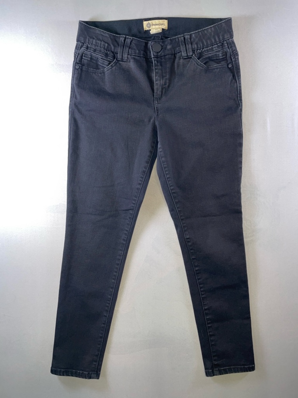 Democracy “Ab”technology Tummy Control Black Slim Jeans Size 10
